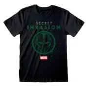Camisola de Manga Curta Marvel Logo Icon Preto Unissexo Moda | Acessórios - nacloset