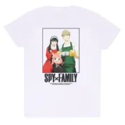Camisola de Manga Curta Spy X Family Full Of Surprises Branco Unissexo Moda | Acessórios - nacloset