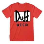 Camisola de Manga Curta The Simpsons Duff Unissexo Moda | Acessórios - nacloset