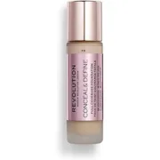 Base de Maquilhagem Fluida Revolution Make Up Conceal & Define Nº F9 (23 ml) Cosmética - nacloset