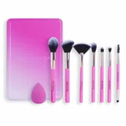 Conjunto de Pincéis de Maquilhagem Revolution Make Up The Brush Edit Cor de Rosa 8 Peças Acessórios e organizadores - nacloset
