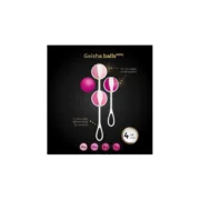 Kit de Treino Weighted Kegel Gvibe Geisha Mini Fúcsia Bolas chinesas - nacloset 2