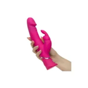 Vibrador Happy Rabbit Cor de Rosa Sexshop - nacloset 2