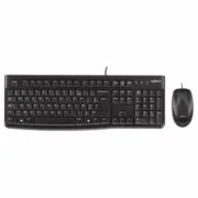 Teclado e rato óticos Logitech 920-002562 Preto Inglês QWERTY Informática | Gaming - nacloset 2
