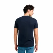 Camisola de Manga Curta Homem Lee Wobbly Logo Tee Azul Marinho Moda | Acessórios - nacloset 2