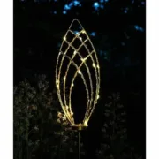 Lâmpada solar Garden ID Golden Spike Casa | Jardim - nacloset 2