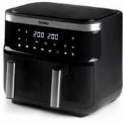 Fritadeira de Ar DOMO Preto 2850 W 8 L Cozinha | Gourmet - nacloset