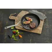 Frigideira antiaderente Demeyere Pro 5 Preto Aço Aço inoxidável Alumínio Ø 28 cm 8,8 x 5,6 x 0,5 cm Cozinha | Gourmet - nacloset 2