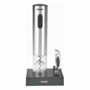 Saca-rolhas elétrico Haeger WO-PSC.003A Aço inoxidável Cozinha | Gourmet - nacloset