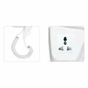 Secador de Cabelo Haeger HD-120.006A 1200 W Branco Cabelo - nacloset 2
