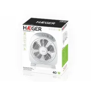 Ventilador de Solo Haeger FF-012.004A Branco 40 W Ar condicionado e ventiladores - nacloset 2