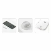 Balança digital para casa de banho Haeger BS-DIG.011A Branco 180 kg Balanças - nacloset 2