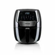 Fritadeira de Ar Haeger AF-D37.003A Preto 1500 W 3,7 L Cozinha | Gourmet - nacloset