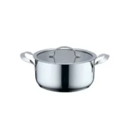 Caçarola com Tampa Haeger PA-18H.001A Bege Cinzento Ø 18 cm Cozinha | Gourmet - nacloset