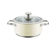 Caçarola com Tampa Haeger PA-16H.005A Bege Ø 16 cm Cozinha | Gourmet - nacloset