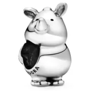Charme feminino Pandora RINO THE RHINOCEROS Acessórios de Moda - nacloset