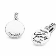 Charme feminino Pandora FRIENDS ARE FAMILY Acessórios de Moda - nacloset 2