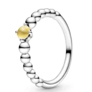 Anel feminino Pandora YELLOW STONE – RING – SIZE 52 Acessórios de Moda - nacloset