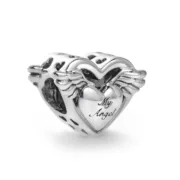 Charme feminino Pandora ANGEL WINGS & MUM Acessórios de Moda - nacloset