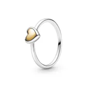 Anel feminino Pandora GOLDEN HEART – RING – SIZE 52 Acessórios de Moda - nacloset