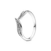 Anel feminino Pandora LEAF PAVE – RING – SIZE 50 Acessórios de Moda - nacloset
