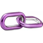 Miçangas femininas Pandora PURPLE DOUBLE LINK Acessórios de Moda - nacloset 2