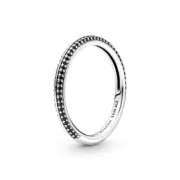 Anel feminino Pandora ME COLLECTION BLACK PAVE – RING – SIZE 54 Acessórios de Moda - nacloset