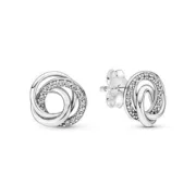 Brincos femininos Pandora 291076C01 Prata esterlina 925 Acessórios de Moda - nacloset