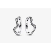 Brincos femininos Pandora 292545C01 Aço inoxidável Prata esterlina 925 Acessórios de Moda - nacloset 2
