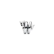 Miçangas femininas Pandora 793665C01 Prateado Acessórios de Moda - nacloset