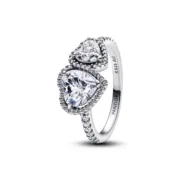 Anel feminino Pandora 193659C01-54 Prateado 14 Acessórios de Moda - nacloset