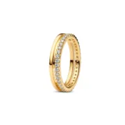 Anel feminino Pandora 163799C01-56 16 Dourado Acessórios de Moda - nacloset