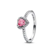 Anel feminino Pandora 198421C03-56 16 Prateado Cor de Rosa Acessórios de Moda - nacloset