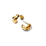 Brincos femininos Pandora 263873C00 Dourado Acessórios de Moda - nacloset