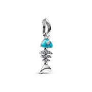 Miçangas Pandora 793894C01 Azul Prateado Acessórios de Moda - nacloset