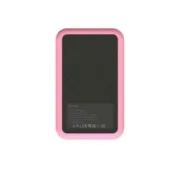Power Bank com Carregador sem Fios Kreafunk Cor de Rosa 5000 mAh Carregadores sem Fios - nacloset
