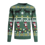Jersey Unissexo JORHOHO Jack & Jones 12221312  Verde Camisolas - nacloset