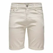Shorts Masculinos Only & Sons Onsply 9296 Ecru Bege Calções e bermudas - nacloset