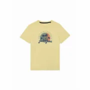 Camisola de Manga Curta Infantil Jack & Jones Jjsummer Smu Vibe Tee Amarelo Moda | Acessórios - nacloset