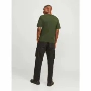 Camisola de Manga Curta Homem Jack & Jones Azeitona Moda | Acessórios - nacloset 2