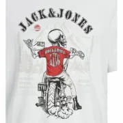 Camisola de Manga Curta Homem Jack & Jones skull Rock Crew Moda | Acessórios - nacloset 2