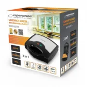 Sanduicheira Esperanza EKT005 Preto Cinzento 700 W Cozinha | Gourmet - nacloset 2