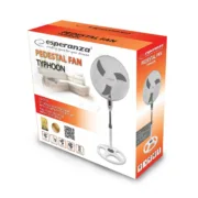Ventilador de Pé Esperanza EHF002WE Branco Cinzento 50 W Ar condicionado e ventiladores - nacloset 2