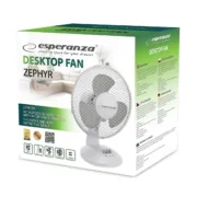Ventilador de Mesa Esperanza EHF004WE Branco Cinzento 30 W Ar condicionado e ventiladores - nacloset 2