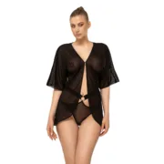 Bata Anaïs Preto L/XL Babydolls e bodies - nacloset