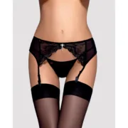 Cinta de Ligas Obsessive Charms Preto XXL Cuequinhas e tangas - nacloset 2