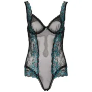 Body com Renda Obsessive Preto S/M Babydolls e bodies - nacloset