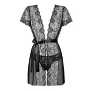 Bata Obsessive Alluria peignoir S/M Babydolls e bodies - nacloset