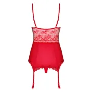 Body Corset Lovica Obsessive OB3360 Vermelho L/XL Babydolls e bodies - nacloset 2
