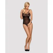 Body Obsessive 818-TED-1 L/XL Preto L/XL Babydolls e bodies - nacloset 2